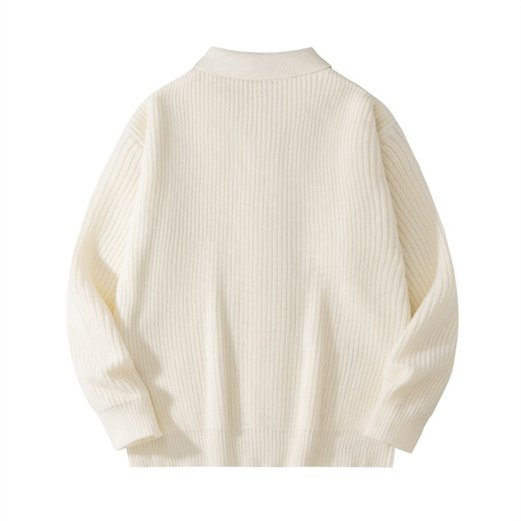 Unisex Oversized Strickjacke – Gemütlicher Herbst- und Winterpullover mit offener Vorderseite, Schalkragen und geripptem Saum (Schwarz, Grün, Beige)_voghion.com