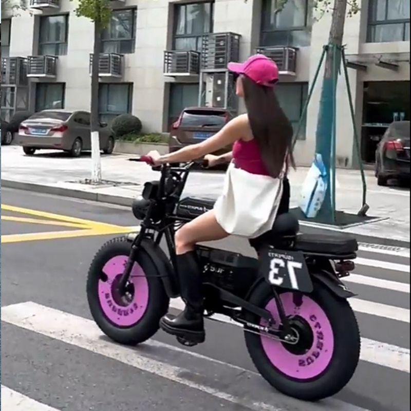 輸出 Super73 電動自転車大人のマウンテンレトロ電動自転車学生男性と女性電動アシスト|undefined