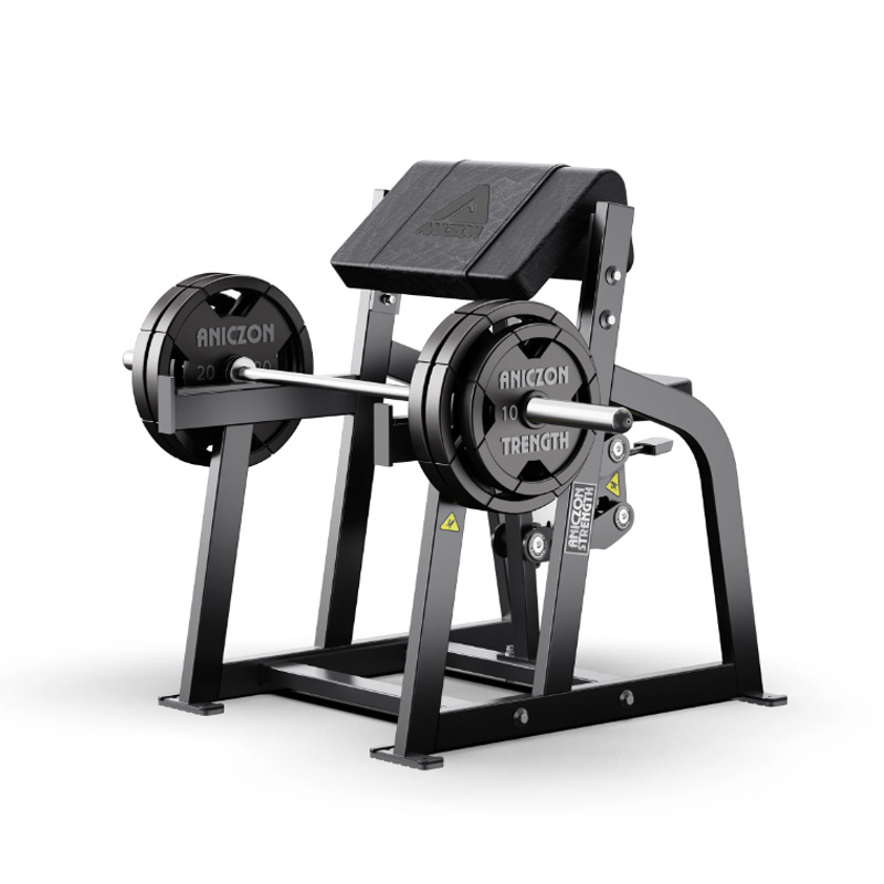 Equipos de ejercicios Hummer, silla de ejercicios de bíceps sentada, silla pastoral comercial, entrenador de bíceps braquial, levantamiento de brazo