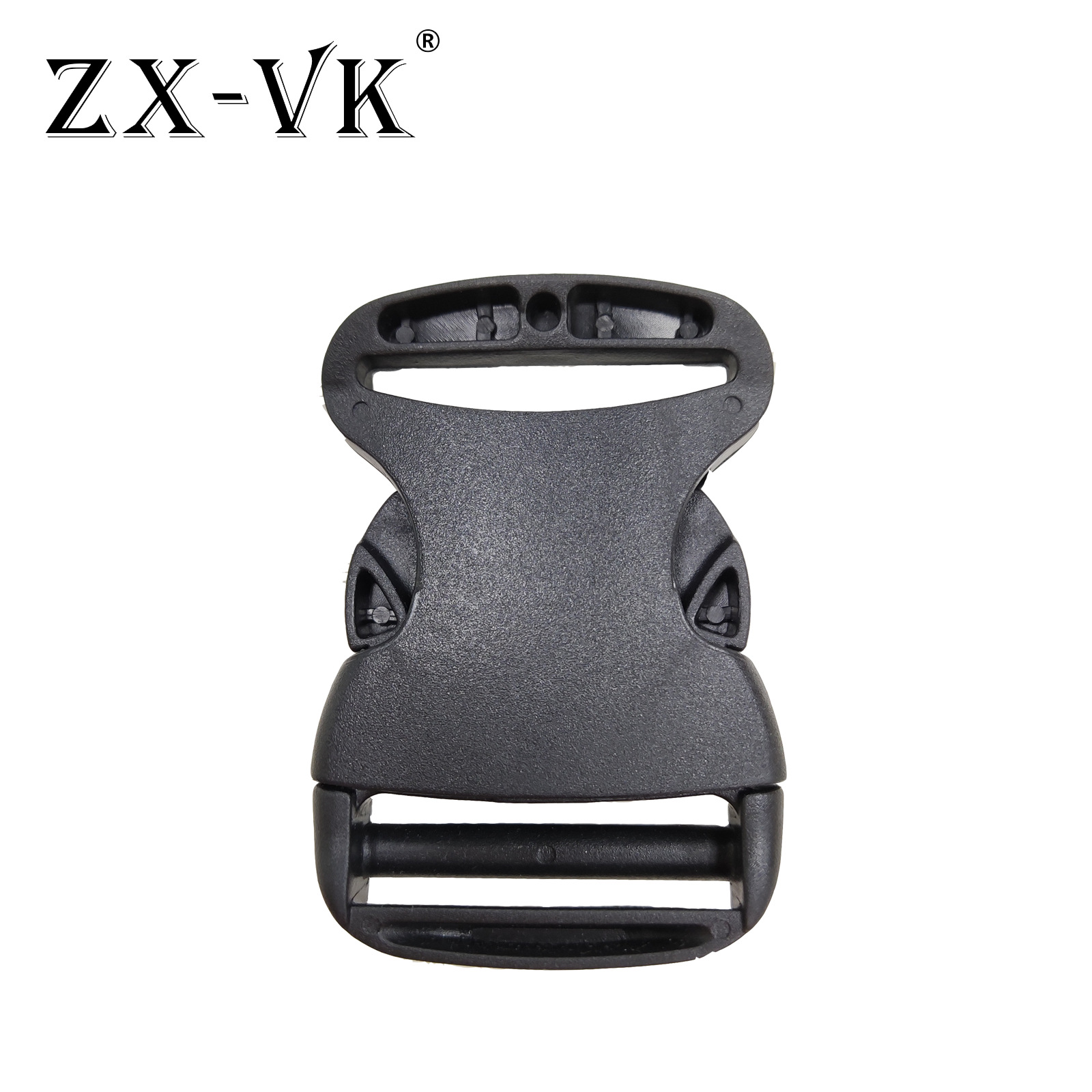 Zhengxin hebilla de plástico de alta calidad hebilla bolsa accesorios bolsa ajuste hebilla POM material negro hebilla image 5