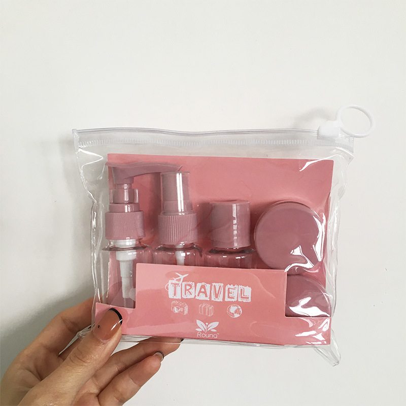 Traje de sub-embalaje de viaje sub-botella Traje de almacenamiento portátil de 6 piezas Loción en aerosol botella vacía 30ml al por mayor