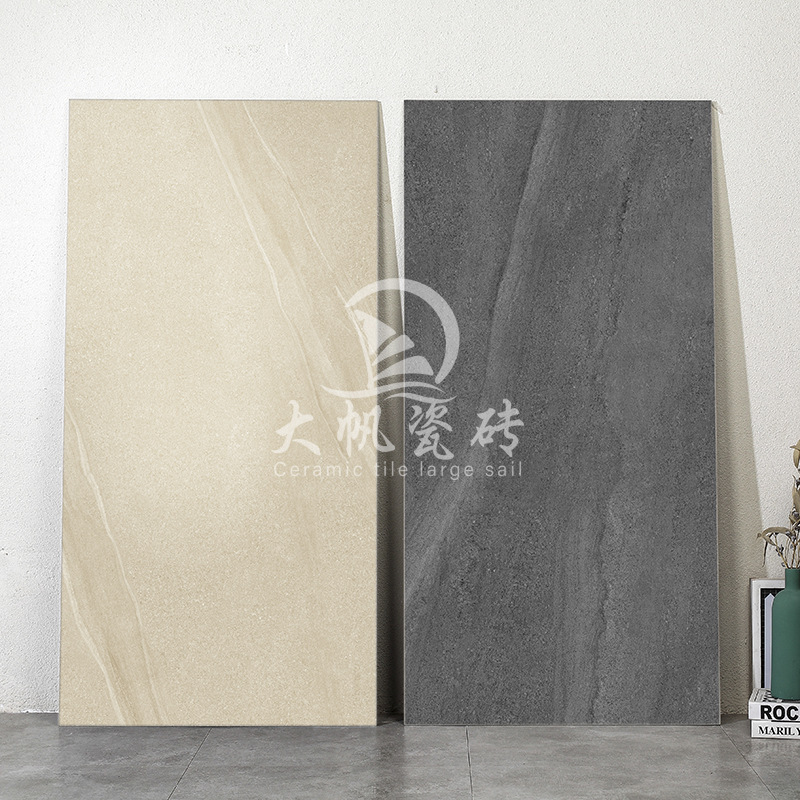 750x 1500 antique cement tiles matte surface restaurant large size non-slip floor tiles clothing store bathroom sandstone tiles