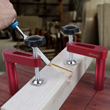 木工压料器桌面压板压料夹手动夹紧铝合金配件工作台DIY工具