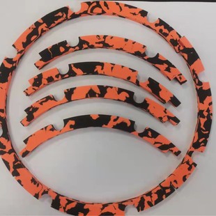 6.5inch Orange + Black 2-Color Camouflage Pattern Eva Cushioning Thickness and Color Can Be Customized