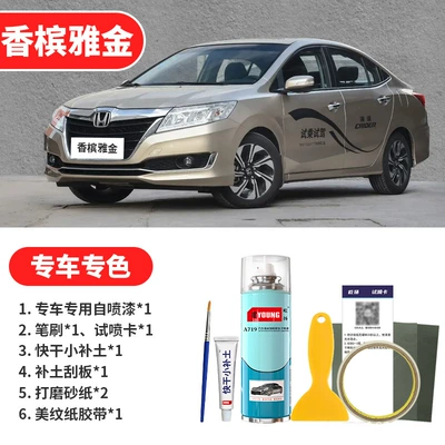 Gold Satin Silver Car Paint, Avtomobil boya qələmləri - champagne-yakin-emergency-repair