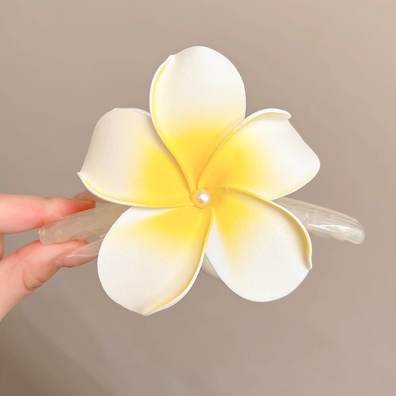 夏の海辺の花のヘアピン、多用途の甘い女の子のヘアピン、花のヘアピン、後頭部のヘアピン、女性用のファッショナブルなヘアアクセサリー|undefined