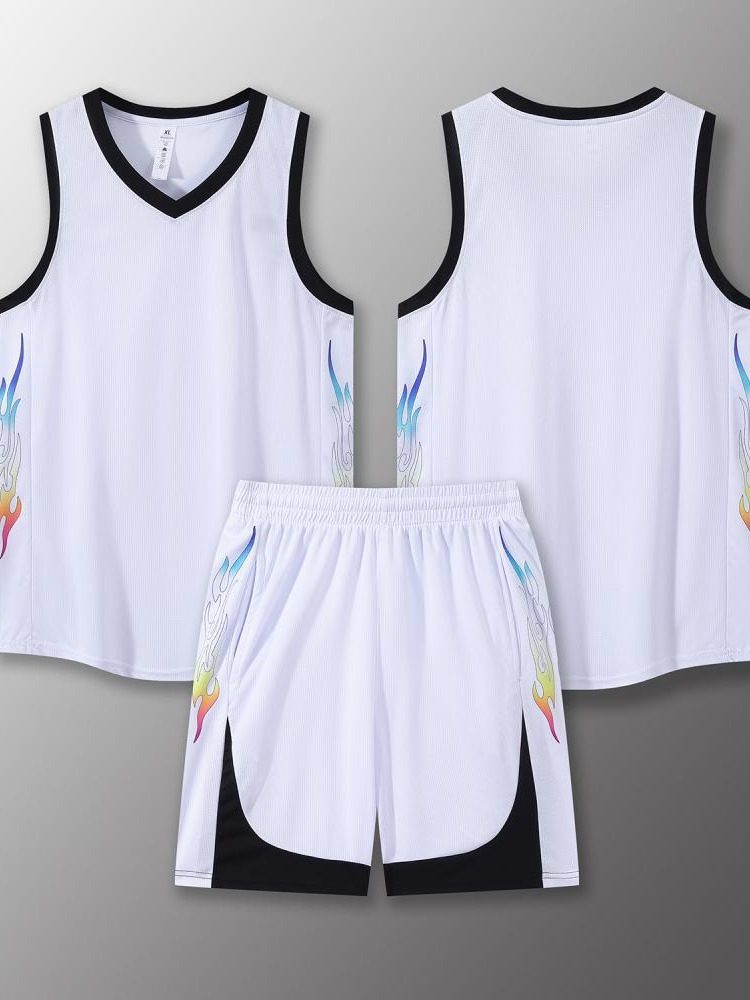 Camisas de baloncesto para hombres y mujeres, camisetas universitarias, entrenamiento deportivo, chaleco infantil, impresión de compra en grupo, 1019