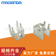 厂家热销 焊接端子pcb-2 M3M4侧卧式 PCB接线柱 黄铜接地座