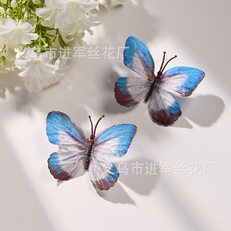 模擬蝶小紅書人気蝶 DIY シーン装飾蝶窓モネガーデンスタイル蝶壁アレンジメント|undefined