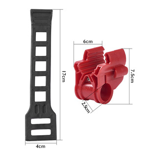 Suitable for Car Rear-Mounted Portable Bicycle Rack with Hanging Luggage Carrier Rubber Strap Fixed Lock
