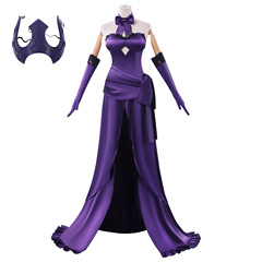 FGO 黒ジャンヌ・ダルク セントナイトディナー cos 衣装カーニバル黒ジャンヌ・ダルクドレスコスプレ二次元アニメーションスーツ