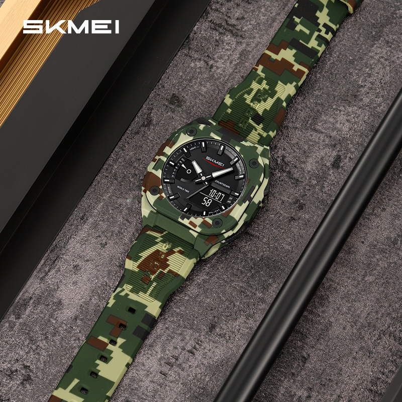 Moment Beauty Fashion Sports Multifuncional Reloj electrónico de cronógrafo de verano al aire libre Reloj de comercio exterior simple y versátil para estudiantes