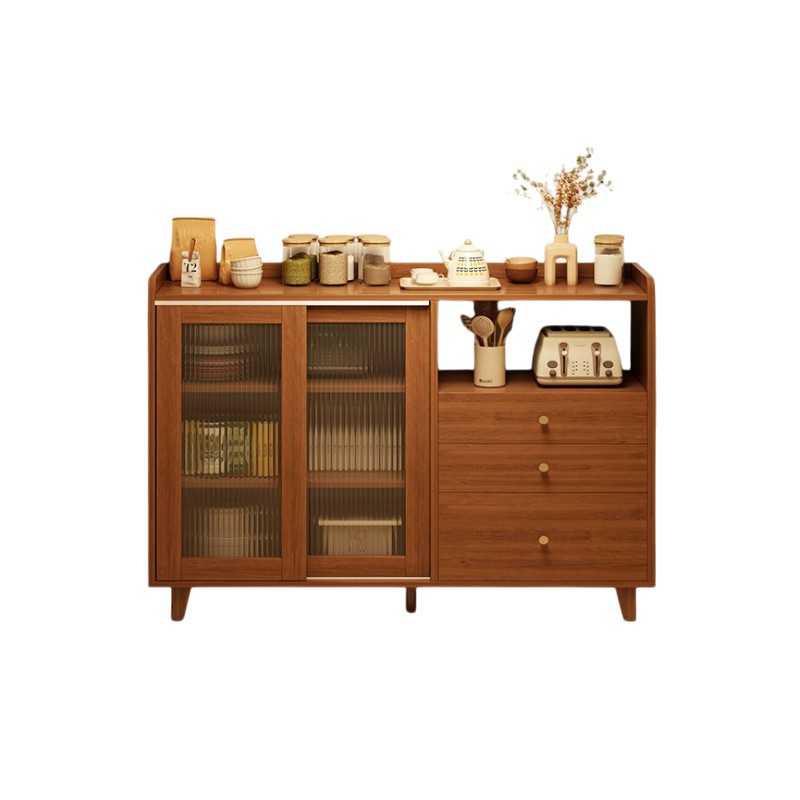 Gabinete de té, armario de comedor, sala de estar contra la pared, armario de almacenamiento doméstico, armario de almacenamiento de artículos diversos, sala de té de estilo medieval chino