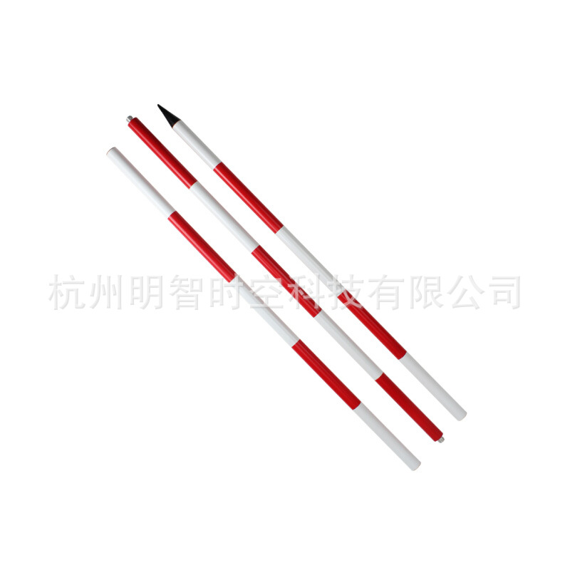 全站仪测量铝合金活接花杆对中标杆支架3米/5米 坚固耐用便于携带