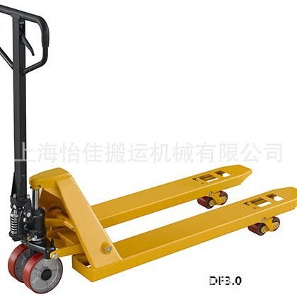 供应怡佳DF液压搬运车 手动液压装卸车 手动液压物流搬运车