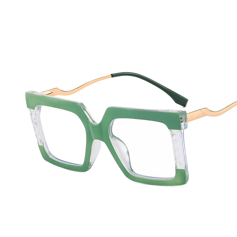 2023. aasta uus kast TR90 sinise valguse vastane lame peegel, lame nägu tänavapildistamiseks prillide raam_voghion.com