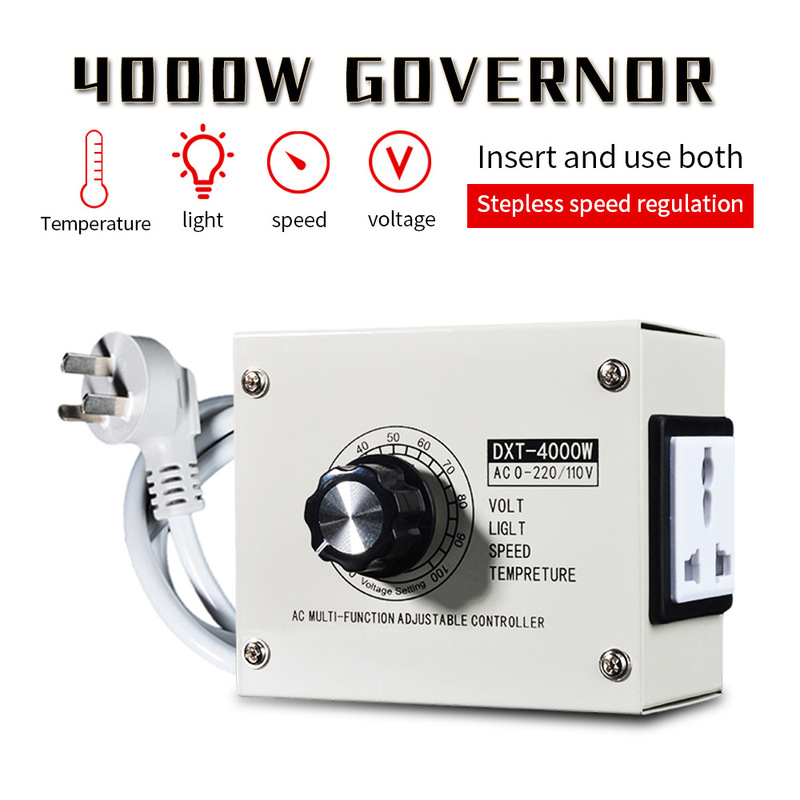 English version SCR electronic thermostat high power motor fan electric drill variable speed governor thermostat 220V