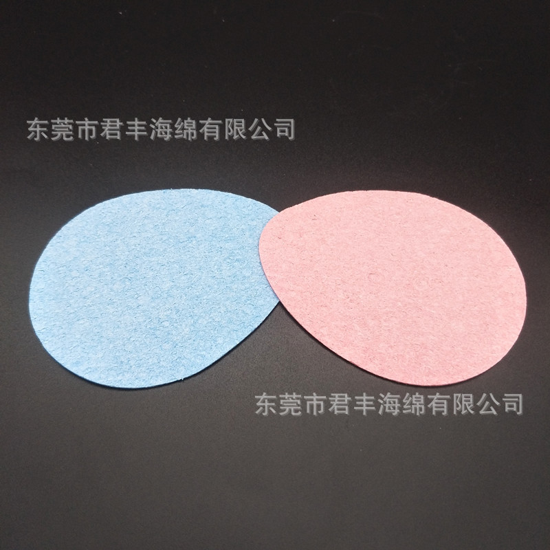 生产压缩木浆纤维洗脸扑20T木桨洁面洗脸海绵扑加厚面扑厂家