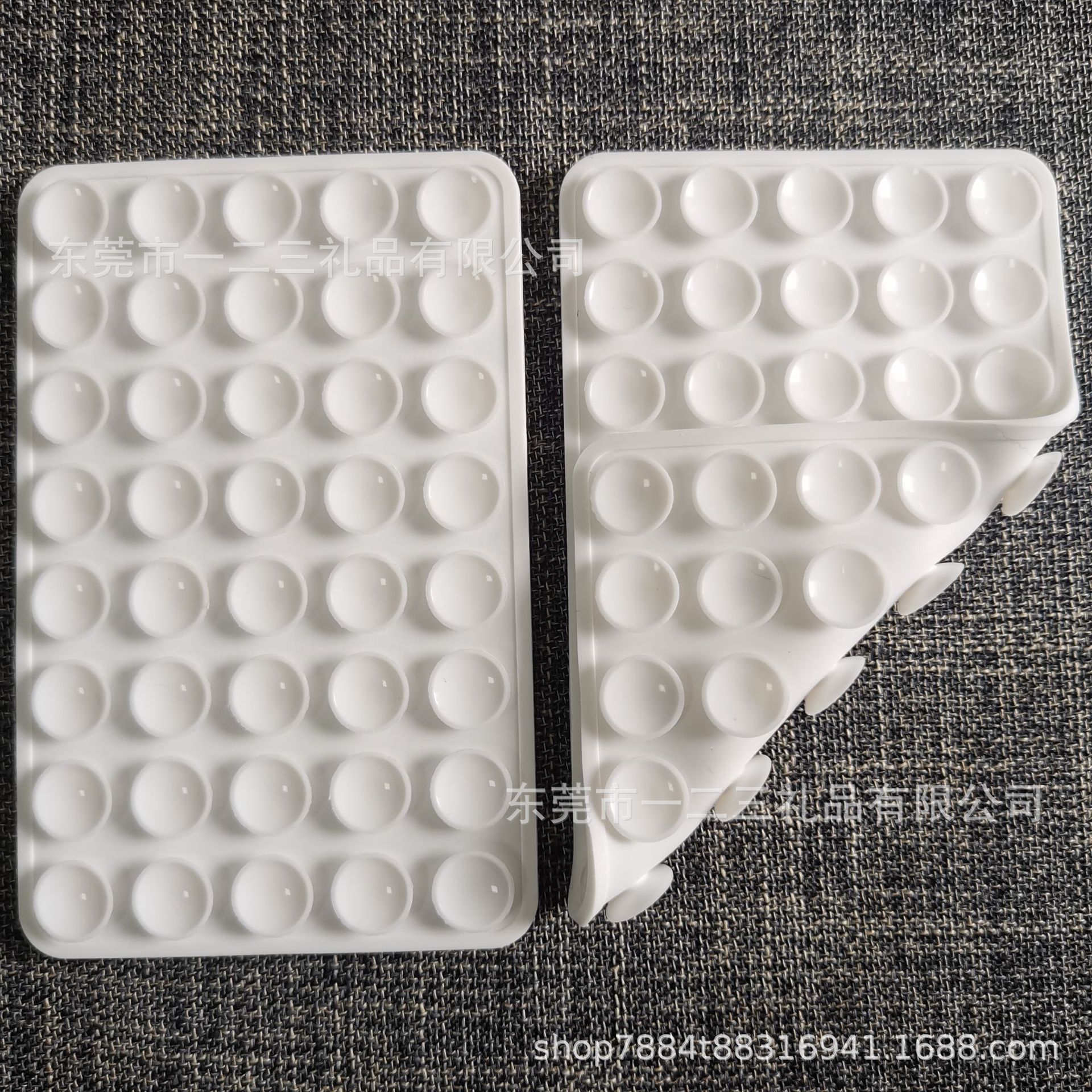 40 80 silicona ventosa de doble cara ventosa simple negro pegado antideslizante caso de teléfono móvil portátil soporte de teléfono móvil extraíble