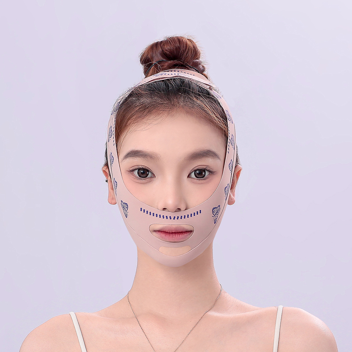 V-face bandage mask, double chin face sculpting and lifting face support tool device, usable all four seasons, V-face magic brand