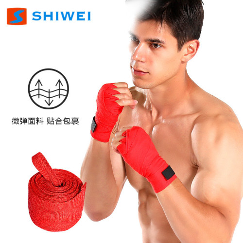 New cotton 2.5m boxing bandage, hand strap, Muay Thai Sanda, fighting hand strap, hand strap, hand protector