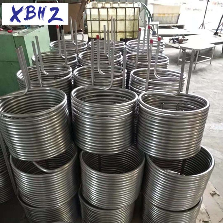 厂家304不锈钢盘管 自酿啤酒冷却冷凝管 冷热交换器