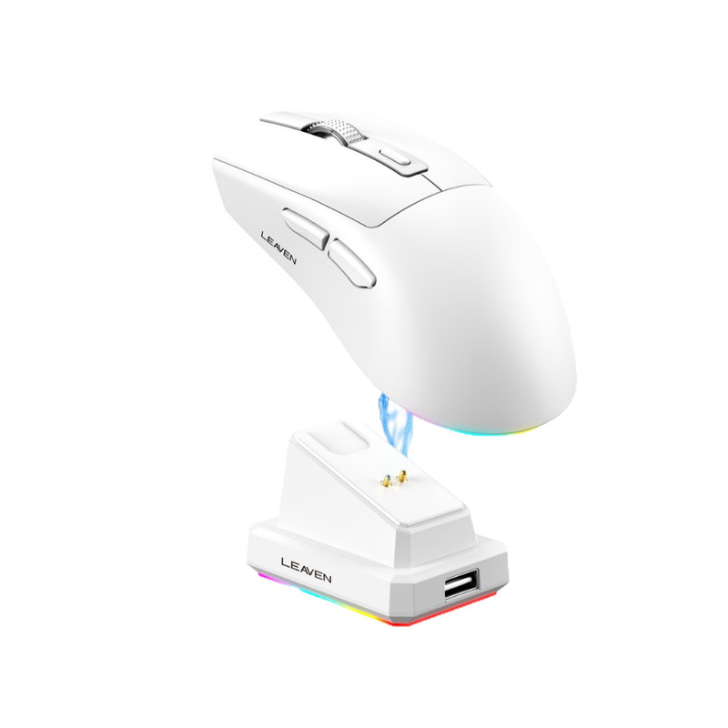 Crack X3 Bluetooth ワイヤレスマウス デュアルモード コンピュータ e スポーツ ゲーム 軽量磁気充電ベース e スポーツ|undefined