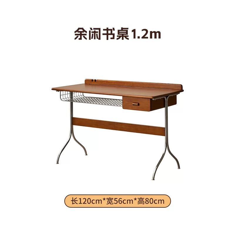 ж 1.2m 원목 책상 ж