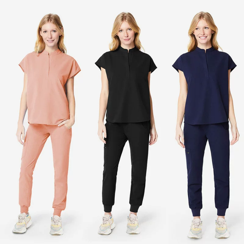 (Cross-border trading), elastic quick dry summer thin doctor uniform for work