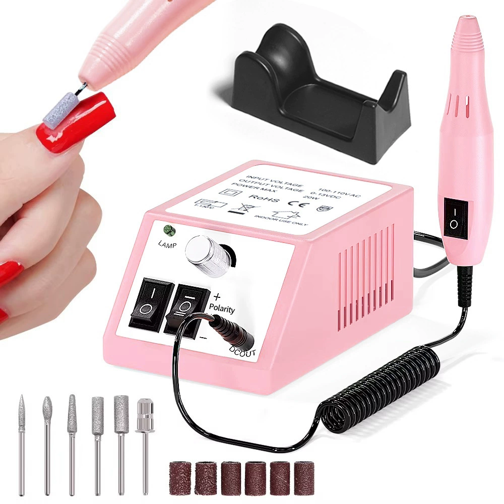 Electric Nail Drill Machine, multi-model sanding/milling kit, USB portable, 0.6 kg