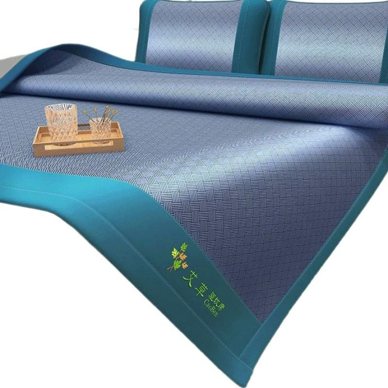 Silk mat, summer cooling set, 3 piece set