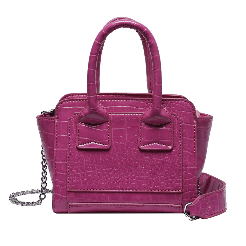 European and American retro stone pattern foreign style wing bag 2024 new autumn versatile chain trendy shoulder crossbody women's bag_voghion.com