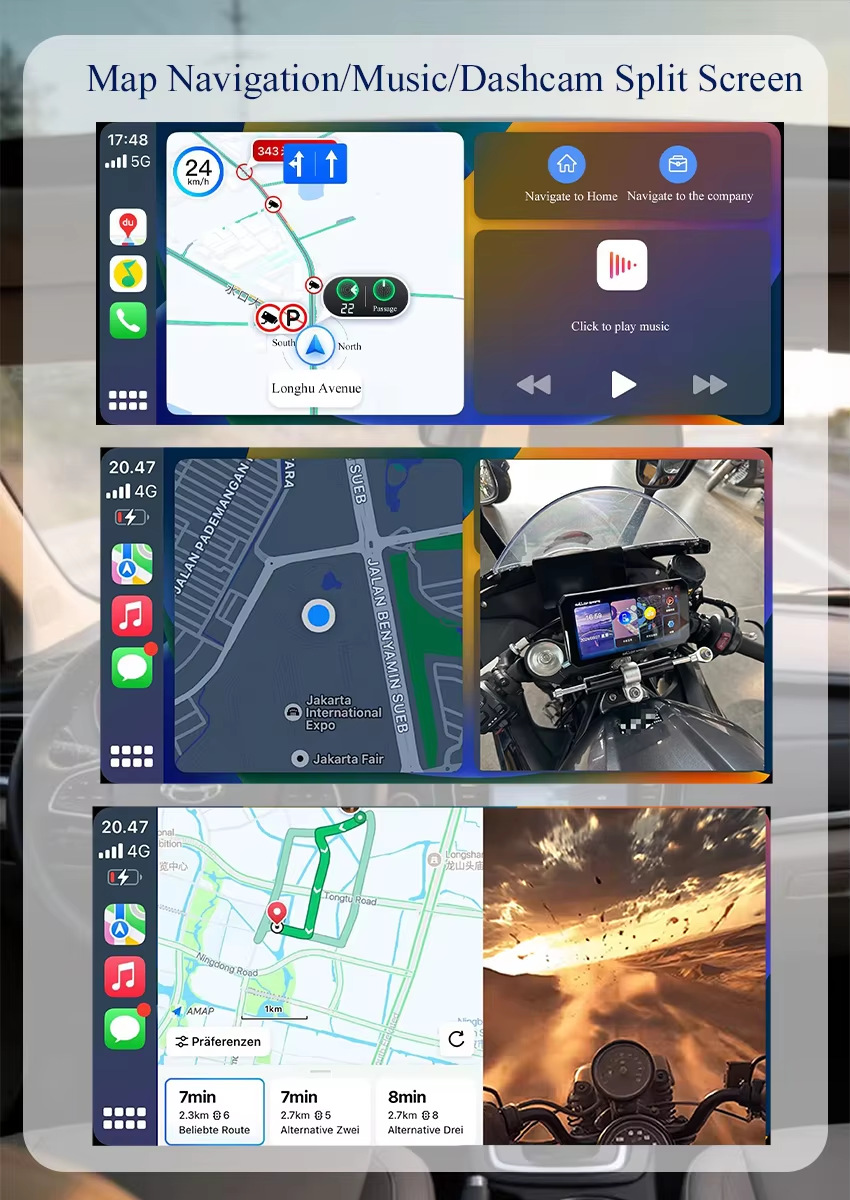Cross-Border Hot-Selling Compact Wired-To-Wireless Carplay Box for Original Car Systems, Apple Car Interconnect Box