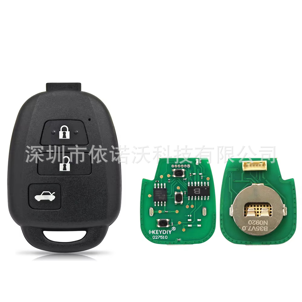 KEYDIY B series KD universal remote car key B35-2, B35-3, B35-4, suitable for Toyota