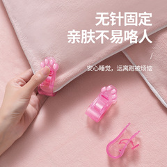 Bed Sheet Fixer, Single Bed Sheet Fixer, Cute Clip, Zipper Upgrade Version Bed Sheet Clip