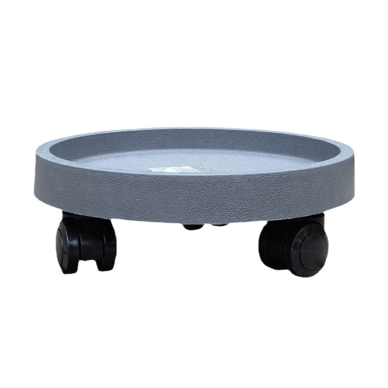 bandeja de maceta con rueda de engrosamiento base rodillo de plástico gran bandeja de agua de maceta con rueda universal movible alcantarilla inferior de maceta