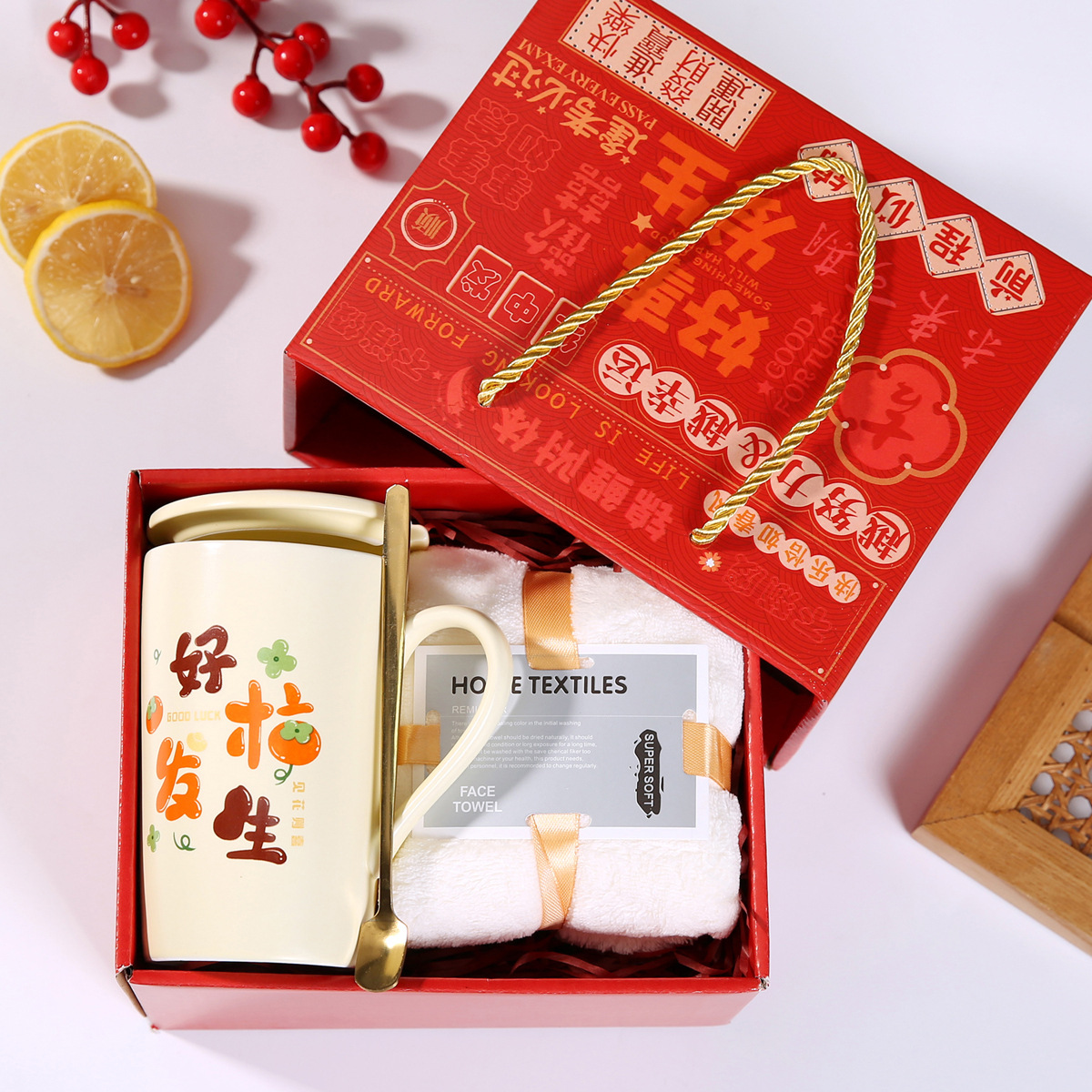 Regalo de mano, copa de cerámica, regalo de boda, regalo de regalo, regalo de aniversario, logotipo de impresión.