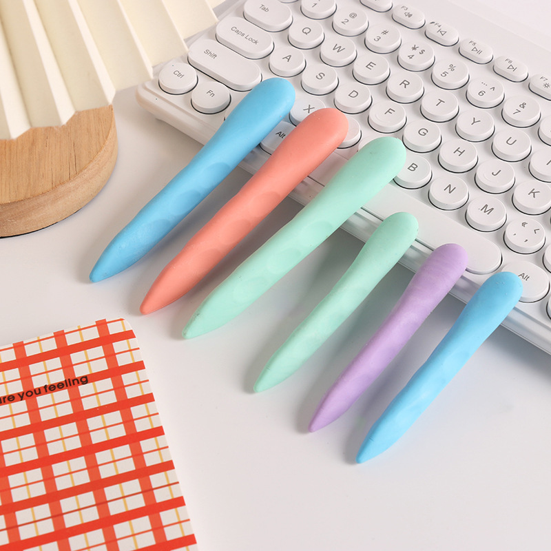 Large and Small Hole Eraser Opp Bag Pvc Bag Creative Cartoon Eraser Clean Korean Style Cute