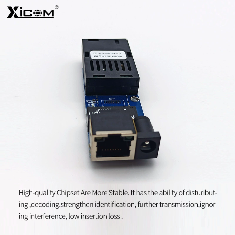 Материнская плата с гигабитным мини-приёмопередатчиком PCBA и модулем 3KM SC mini PCBA Board, 1 пара