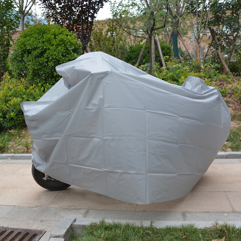 涤纶布电动车车罩 四季通用防风防尘自行车避雨罩摩托车防尘罩