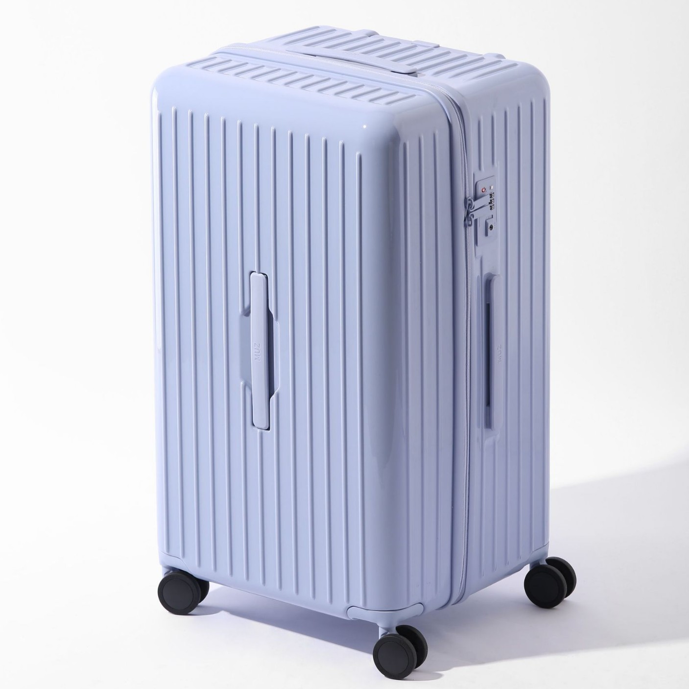【Neuerscheinung】Großvolumige Tiefenlager-Reisekoffer mit Reißverschluss, verstärkt, robust und langlebig, Trolley-Koffer für Reisen und Studenten