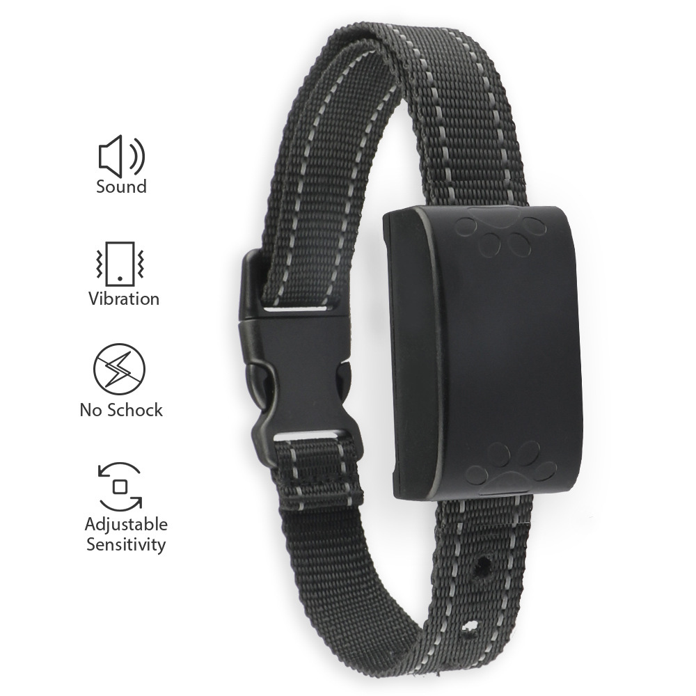 跨境爆款止吠器电击振动声音防狗叫宠物项圈训练器全自动止吠器