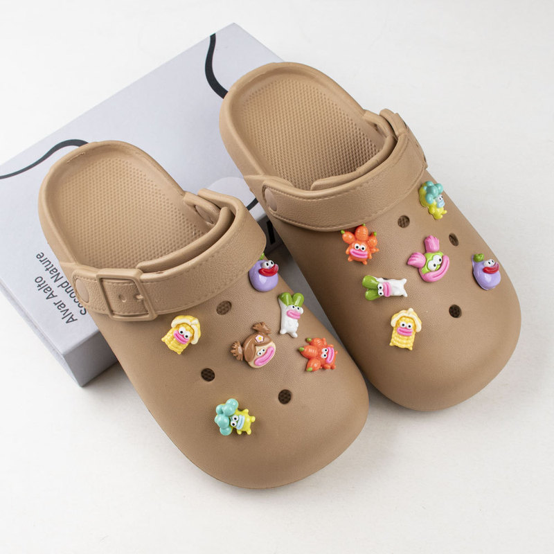 Birkennedy Cave Shoes Diy Accessories Cute Funny Vegetable Carrot Detachable Shoe Buckle Shoe Flower Shoe Accessories