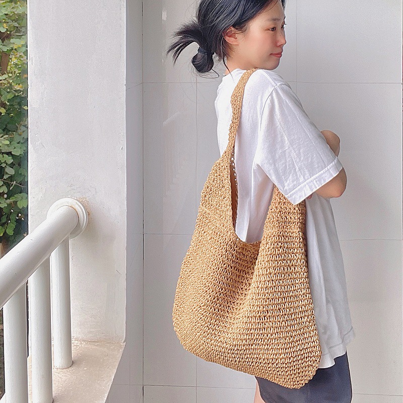 Large Capacity Women's Bag - Khaki