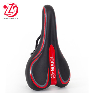 Bicycle Saddle Mountain Bike Saddle Bicycle Seat Front Seat Cushion Thickened and Widened Bicycle Accessories