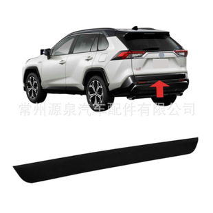 适用于19-22年丰田RAV4黑色成型尾门升降门饰面装饰 尾门装饰饰条-阿里巴巴