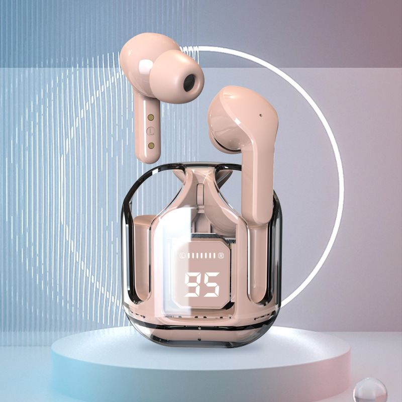 外国貿易専用air31透明モデル高音質入耳式運動デジタル表示無線bluetoothイヤホン源工場|undefined