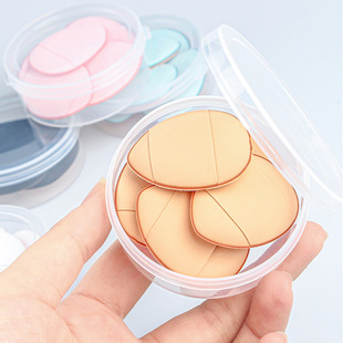 Mini finger puff thumb small air cushion puff water droplets fingertip concealer artifact makeup small puff wholesale