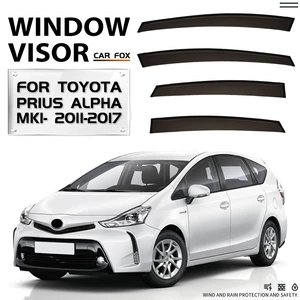 Toyota Prius Alpha üçün yan şüşə deflektoru, yağışlıq