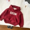 Red, fleece